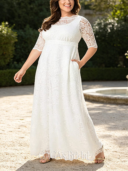 Romantic Sweet Serenity Plus Size Wedding Gown